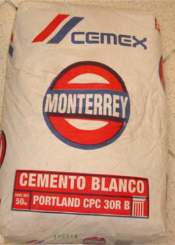 CEMENTO 50 KG  BLANCO MONTERREY